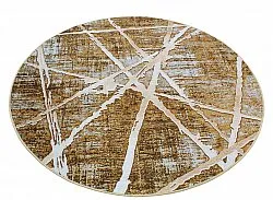 Tapis rond - Lagos (marron)