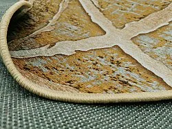 Tapis rond - Lagos (marron)