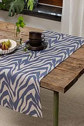 Chemins de table - Chemins Laura (bleu)