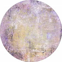 Tapis rond - Loures (violet)