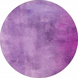 Tapis rond - Guillos (lila)