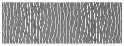 Tapis en plastique - Le tapis de Horred Line (gris)