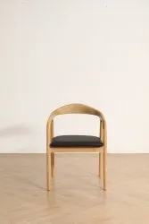 Fauteuil à accoudoirs - Aspa (nature) - 2 pièces