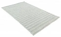 Tapis en laine - Long Stitch (gris)