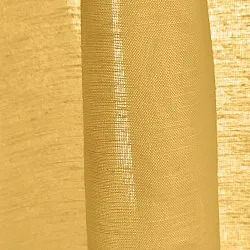 Rideaux Lot de 2 - Rideau mélange lin Lumira (ocre)