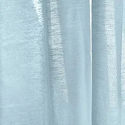 Rideaux Lot de 2 - Rideau mélange lin Lumira (bleu clair)