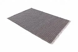 Tapis en patchwork - Lykke (gris/gris foncé)