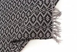 Tapis en patchwork - Lykke (gris/gris foncé)