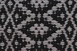 Tapis en patchwork - Lykke (gris/gris foncé)