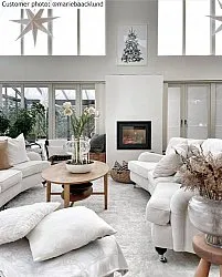 Tapis ronds - Cosy (blanc)