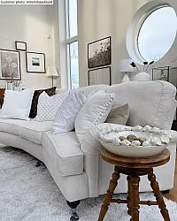 Tapis à poils longs - Cosy (blanc)