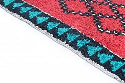Tapis berbère marocain Boucherouite 370 x 170 cm