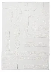 Tapis à poils longs - Alexa Natural Cotton Shaggy (blanc cassé)