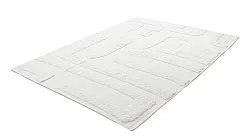 Tapis à poils longs - Alexa Natural Cotton Shaggy (blanc cassé)