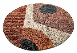 Tapis rond - Alpe Natural Cotton Shaggy (multi)