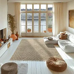 Tapis à poils longs - Amberley Natural Cotton Shaggy (beige)