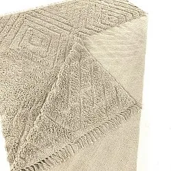 Tapis à poils longs - Amberley Natural Cotton Shaggy (beige)
