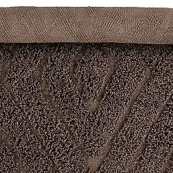 Tapis rond - Amberley Natural Cotton Shaggy (marron)