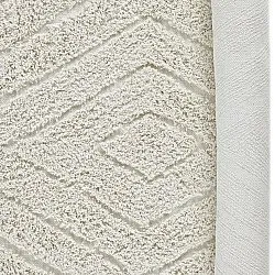 Tapis shaggy - Amberley Natural Cotton Shaggy (umazano bela)