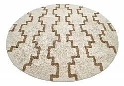Tapis rond - Arlon Natural Cotton Shaggy (beige)