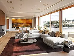 Tapis Wilton - Bovera (rouge)