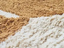 Tapis rond - Cervia Natural Cotton Shaggy (beige)
