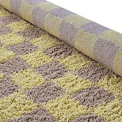 Tapis à poils longs - Elsey Natural Cotton Shaggy (rumeno/bege)