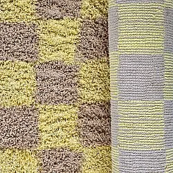Tapis à poils longs - Elsey Natural Cotton Shaggy (rumeno/bege)