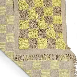 Tapis à poils longs - Elsey Natural Cotton Shaggy (rumeno/bege)