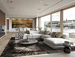 Tapis Wilton - Event (gris)