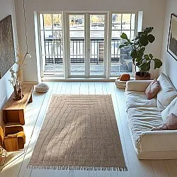 Tapis à poils longs - Farley Natural Cotton Shaggy (bež)