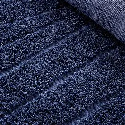 Tapis rond - Farley Natural Cotton Shaggy (modra)