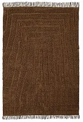 Tapis à poils longs - Farley Natural Cotton Shaggy (rjava)