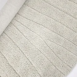 Tapis rond - Farley Natural Cotton Shaggy (umazano bela)