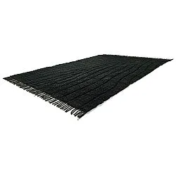 Tapis à poils longs - Farley Natural Cotton Shaggy (črna)