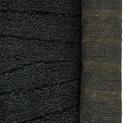 Tapis à poils longs - Farley Natural Cotton Shaggy (črna)