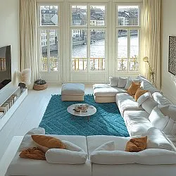 Tapis à poils longs - Farley Natural Cotton Shaggy (turkizna)