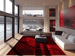 Tapis Wilton - Frome (rouge)