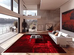 Tapis Wilton - Frome (rouge)