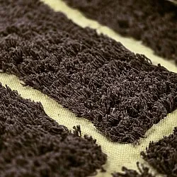 Tapis shaggy - Ikara Natural Cotton Shaggy (marron)