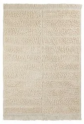 Tapis shaggy - Ikara Natural Cotton Shaggy (crème)