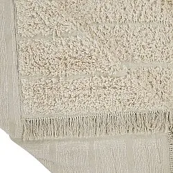 Tapis shaggy - Ikara Natural Cotton Shaggy (crème)