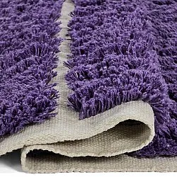 Tapis shaggy - Ikara Natural Cotton Shaggy (violet)
