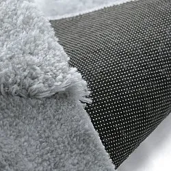 Tapis shaggy - Kavala (gris clair)