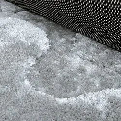 Tapis shaggy - Kavala (gris clair)