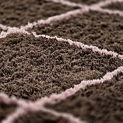Tapis à poils longs - Lana Natural Cotton Shaggy (marron)