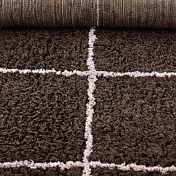 Tapis à poils longs - Lana Natural Cotton Shaggy (marron)