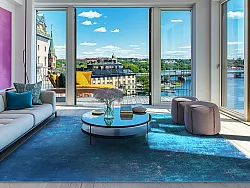 Tapis Wilton - Lynton (bleu foncé)