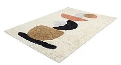 Tapis à poils longs - Mantona Natural Cotton Shaggy (multi)