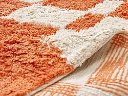 Tapis shaggy - Maranello Natural Cotton Shaggy (orange)